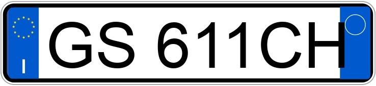 Numer rejestracyjny GS611CH posiada VOLKSWAGEN Golf 8a serie Numer rejestracyjny GS611CH posiada VOLKSWAGEN Golf 8a serie