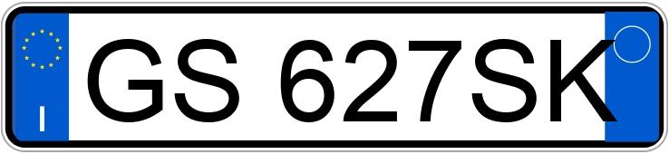 Numer rejestracyjny GS627SK posiada AUDI A1 2a serie Numer rejestracyjny GS627SK posiada AUDI A1 2a serie