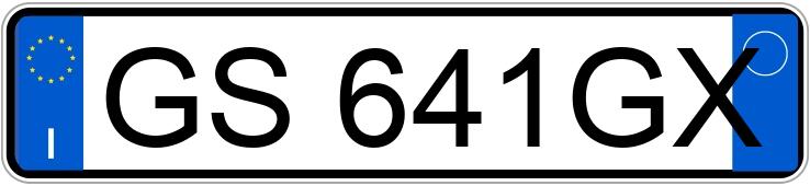 Numer rejestracyjny GS641GX posiada OPEL Crossland