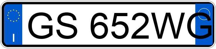 Numer rejestracyjny GS652WG posiada MAZDA CX-30