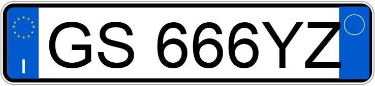 Numer rejestracyjny GS666YZ posiada BMW Serie 4 Cpe Numer rejestracyjny GS666YZ posiada BMW Serie 4 Cpe