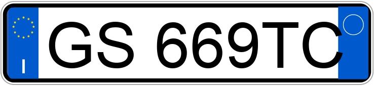 Numer rejestracyjny GS669TC posiada MERCEDES GLA