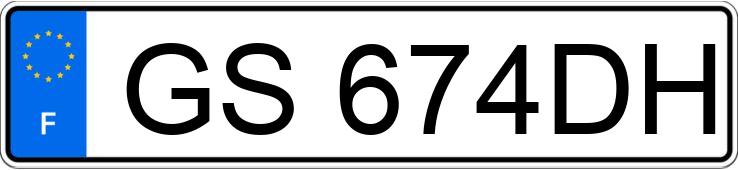 Numer rejestracyjny GS674DH posiada PEUGEOT 208 II