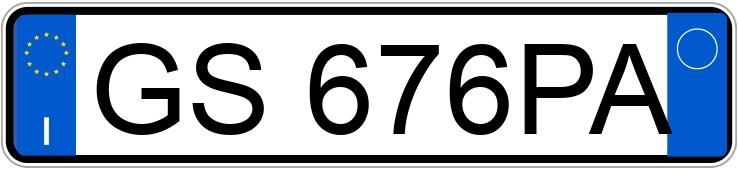 Numer rejestracyjny GS676PA posiada VOLVO XC40