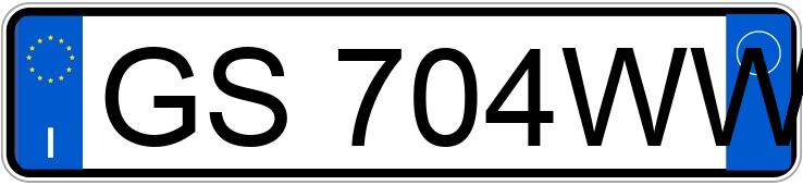 Numer rejestracyjny GS704WW posiada BMW X1 Numer rejestracyjny GS704WW posiada BMW X1