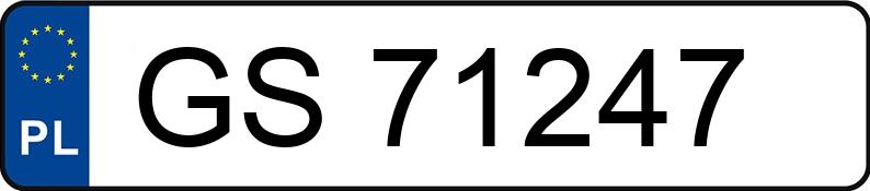 Numer rejestracyjny GS 71247 posiada IVECO/UNI-TRUCK DAILY 35S14 /ZS - GS71247