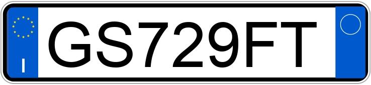 Numer rejestracyjny GS729FT posiada ALFA ROMEO Stelvio