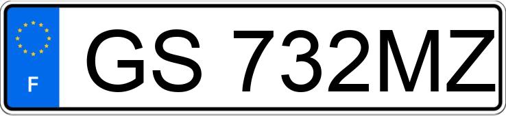 Numer rejestracyjny GS732MZ posiada TESLA MODEL Y