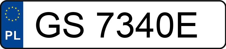 Numer rejestracyjny GS 7340E posiada AUDI A5 - GS7340E Numer rejestracyjny GS 7340E posiada AUDI A5 - GS7340E