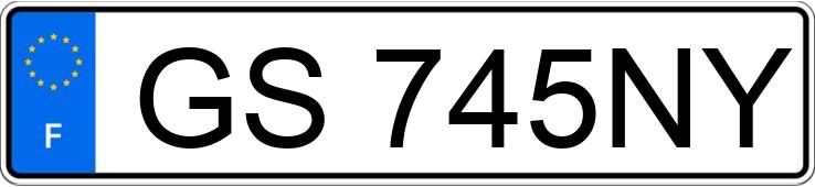 Numer rejestracyjny GS745NY posiada MG MG4