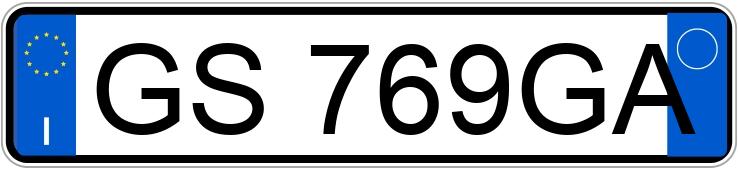 Numer rejestracyjny GS769GA posiada FIAT 500X Numer rejestracyjny GS769GA posiada FIAT 500X