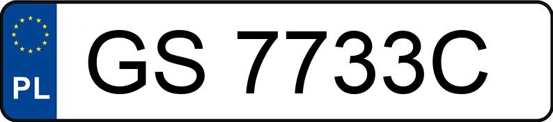 Numer rejestracyjny GS 7733C posiada BMW 530 Diesel DPF MR`07 E4 E60 - GS7733C Numer rejestracyjny GS 7733C posiada BMW 530 Diesel DPF MR`07 E4 E60 - GS7733C
