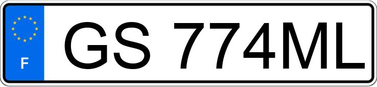 Numer rejestracyjny GS774ML posiada FORD PUMA II