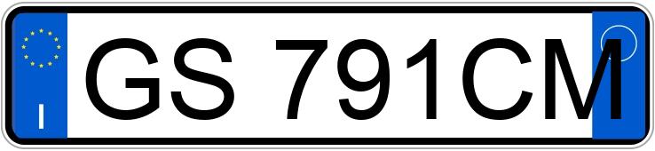 Numer rejestracyjny GS791CM posiada SKODA Fabia 4a serie