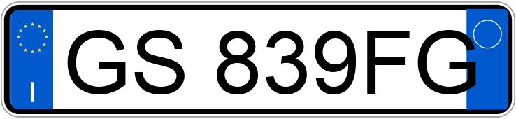 Numer rejestracyjny GS839FG posiada AUDI Q2