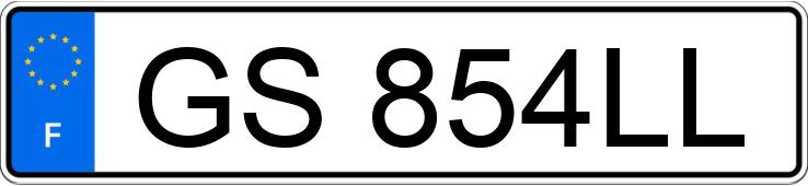 Numer rejestracyjny GS854LL posiada RENAULT CLIO V