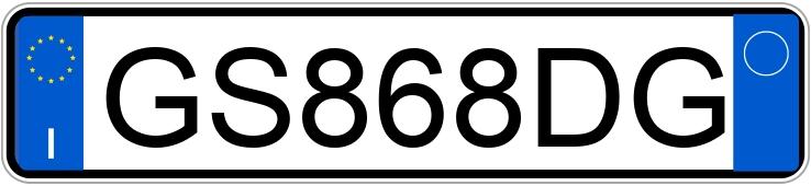 Numer rejestracyjny GS868DG posiada MG ZS Numer rejestracyjny GS868DG posiada MG ZS