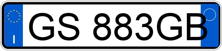 Numer rejestracyjny GS883GB posiada AUDI Q3 2a serie