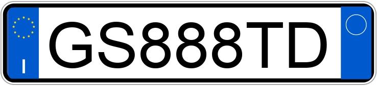 Numer rejestracyjny GS888TD posiada LAMBORGHINI Hurac?n Numer rejestracyjny GS888TD posiada LAMBORGHINI Hurac?n