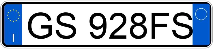 Numer rejestracyjny GS928FS posiada PEUGEOT 208