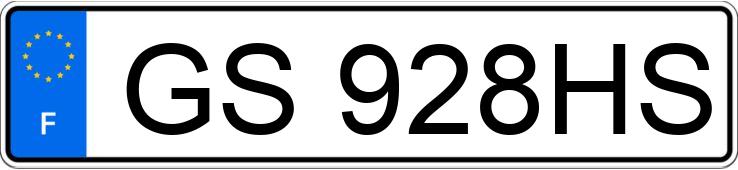 El número de registro GS928HS tiene AUDI A3 IV