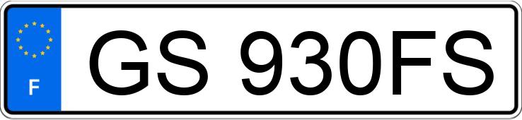 Numer rejestracyjny GS930FS posiada AUDI Q3 II