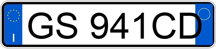 Numer rejestracyjny GS941CD posiada VOLKSWAGEN Golf 7a serie Numer rejestracyjny GS941CD posiada VOLKSWAGEN Golf 7a serie