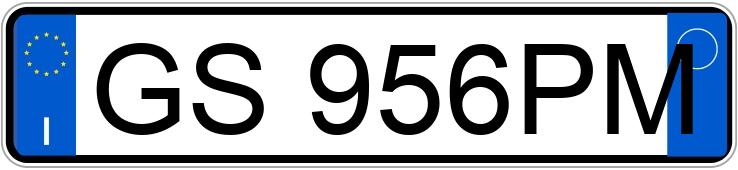 Numer rejestracyjny GS956PM posiada CITROEN C3