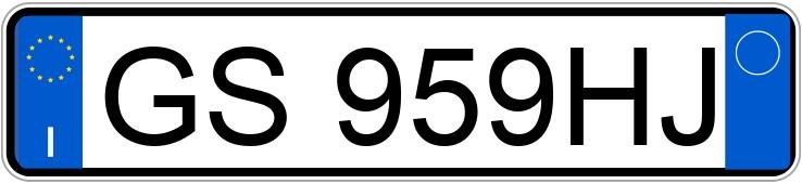 Numer rejestracyjny GS959HJ posiada ALFA ROMEO Stelvio