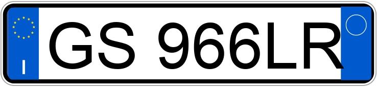 Numer rejestracyjny GS966LR posiada BMW 118D