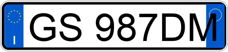 Numer rejestracyjny GS987DM posiada AUDI Q7 2a serie