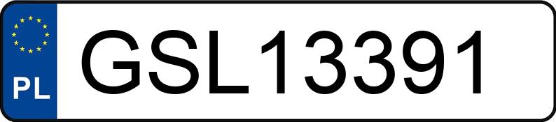 Numer rejestracyjny GSL 13391 posiada RENAULT LAGUNA 2.0 D - GSL13391