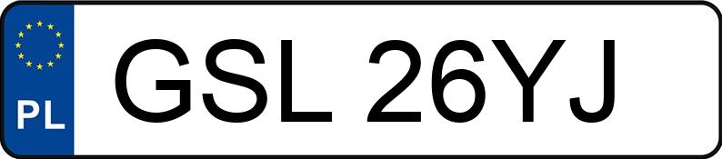 Numer rejestracyjny GSL 26YJ posiada ZETOR 7211 - GSL26YJ