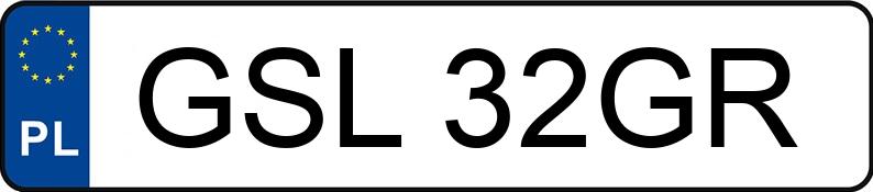 Numer rejestracyjny GSL 32GR posiada OPEL ASTRA 1.6 - GSL32GR Numer rejestracyjny GSL 32GR posiada OPEL ASTRA 1.6 - GSL32GR