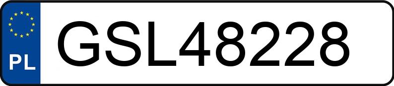 Numer rejestracyjny GSL 48228 posiada BMW 320D - GSL48228