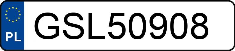 Numer rejestracyjny GSL 50908 posiada OPEL Vivaro 1.9 CDTI MR`07 E4 2.9t L2H1 - GSL50908