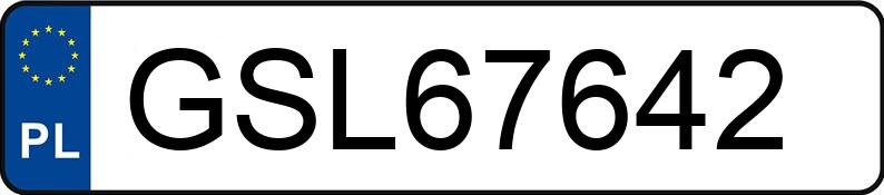 Numer rejestracyjny GSL 67642 posiada FIAT STILO 1.9 JTD - GSL67642 Numer rejestracyjny GSL 67642 posiada FIAT STILO 1.9 JTD - GSL67642