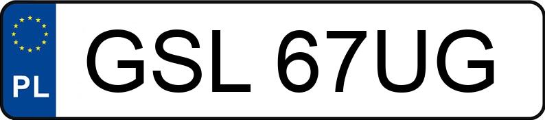 Numer rejestracyjny GSL 67UG posiada OPEL Astra II 1.6 MR`98 Astra II 1.6 MR`98 - GSL67UG