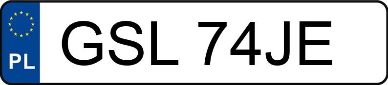 Numer rejestracyjny GSL 74JE posiada VOLKSWAGEN Vento 1.9 SDI Kat. MR`92 GLX - GSL74JE