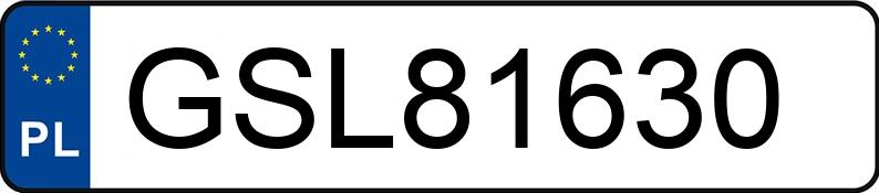 Numer rejestracyjny GSL 81630 posiada PEUGEOT 5008 - GSL81630