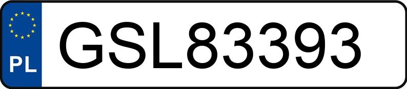 Numer rejestracyjny GSL 83393 posiada AUDI A3 Sportback 1.6 TDi DPF MR`09 E5 8P Ambiente - GSL83393 Numer rejestracyjny GSL 83393 posiada AUDI A3 Sportback 1.6 TDi DPF MR`09 E5 8P Ambiente - GSL83393