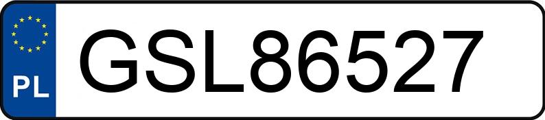 Numer rejestracyjny GSL 86527 posiada RENAULT LAGUNA - GSL86527
