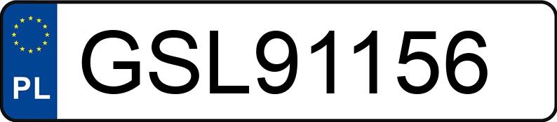 Numer rejestracyjny GSL 91156 posiada AUDI A4 - GSL91156