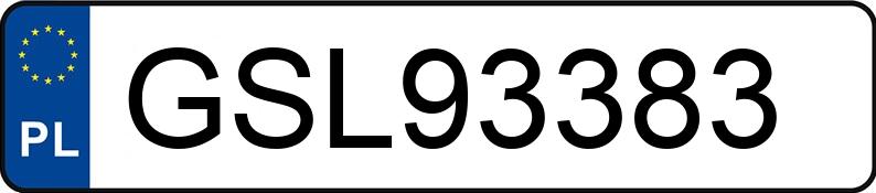 Numer rejestracyjny GSL 93383 posiada VOLKSWAGEN GOLF - GSL93383 Numer rejestracyjny GSL 93383 posiada VOLKSWAGEN GOLF - GSL93383