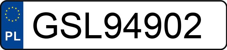 Numer rejestracyjny GSL 94902 posiada VOLKSWAGEN CC 2.0 TDI-CR MR`12 E5 BMT DSG - GSL94902