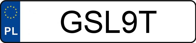 Numer rejestracyjny GSL 9T posiada MERCEDES-BENZ 190 E 2.0 201 190 E 2.0 201 - GSL9T