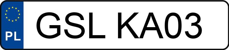 Numer rejestracyjny GSL KA03 posiada JOHN DEERE 7230R MR - GSLKA03 Numer rejestracyjny GSL KA03 posiada JOHN DEERE 7230R MR - GSLKA03