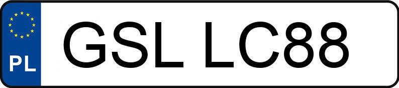 Numer rejestracyjny GSL LC88 posiada CFMOTO CFORCE520L CF400ATR-2L - GSLLC88