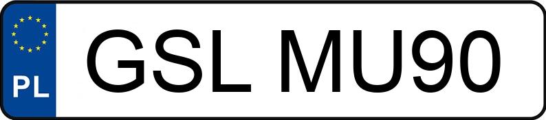 Numer rejestracyjny GSL MU90 posiada TEMA / TEMARED Skrzyniowa Eco 0.8t 2612 - GSLMU90