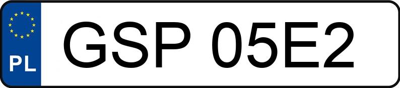 Numer rejestracyjny GSP 05E2 posiada VOLKSWAGEN Passat B7 2.0 TDI-CR MR`10 E5 Comfortline BMT DSG - GSP05E2